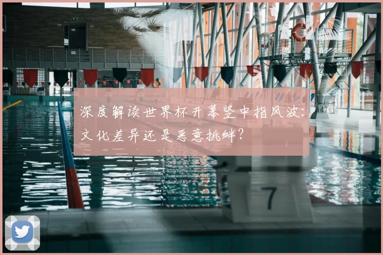 深度解读世界杯开幕竖中指风波:文化差异还是恶意挑衅?
