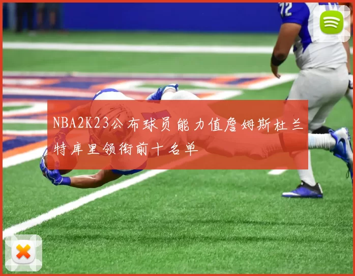 NBA2K23公布球员能力值詹姆斯杜兰特库里领衔前十名单