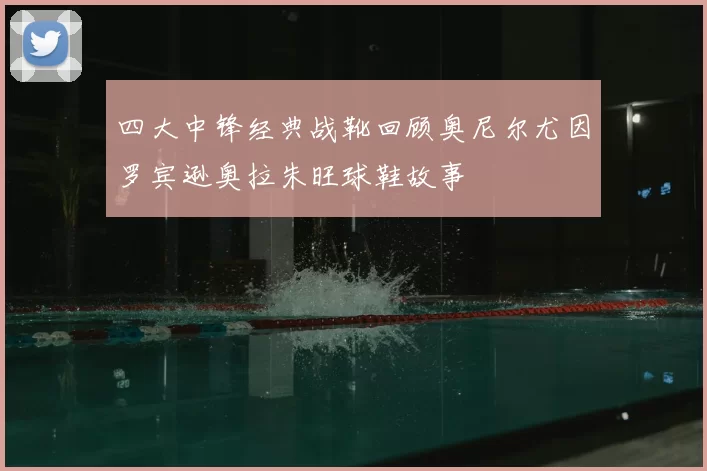 四大中锋经典战靴回顾奥尼尔尤因罗宾逊奥拉朱旺球鞋故事