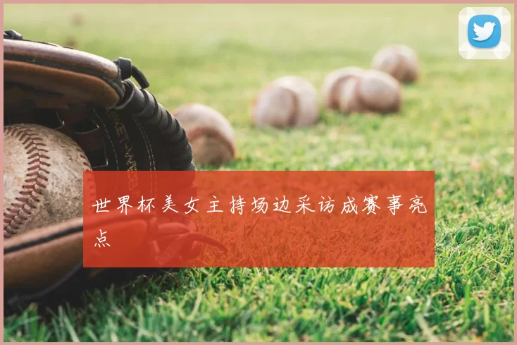世界杯美女主持场边采访成赛事亮点