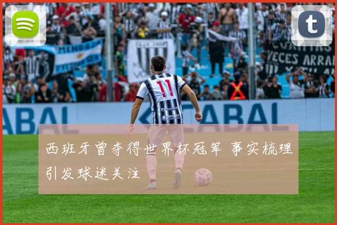 西班牙曾夺得世界杯冠军 事实梳理引发球迷关注